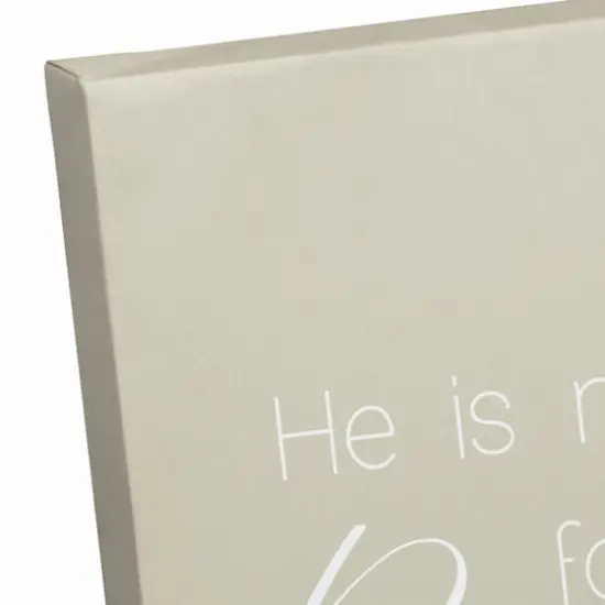 Risen Bible Jesus 2 16" x 20" Canvas Wall Art {4}