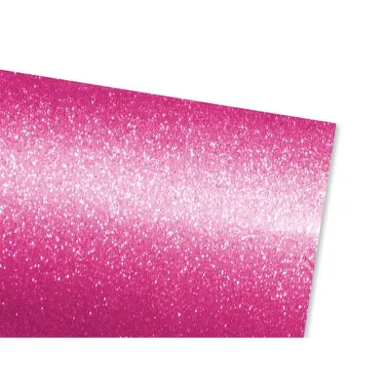PA Vinyl Fine Glitter Permanent Adhesive Vinyl Raspberry {3}