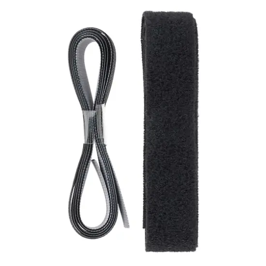 VELCRO&reg; Brand Sleek & Thin&trade; Black Sew On Fastener Roll {4}