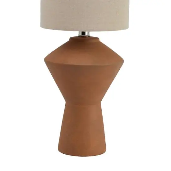 Hello Honey® Modern Sculptural Terracotta Table Lamps, 2ct. {5}