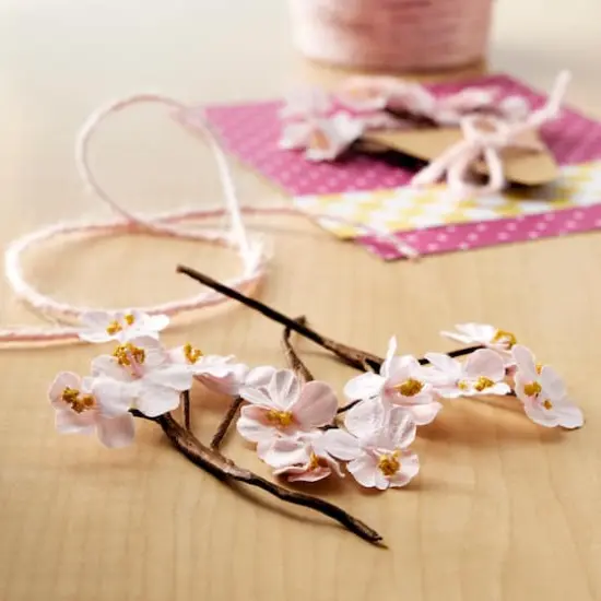 Paper Cherry Blossom Embellishments by Recollections&trade; {3}