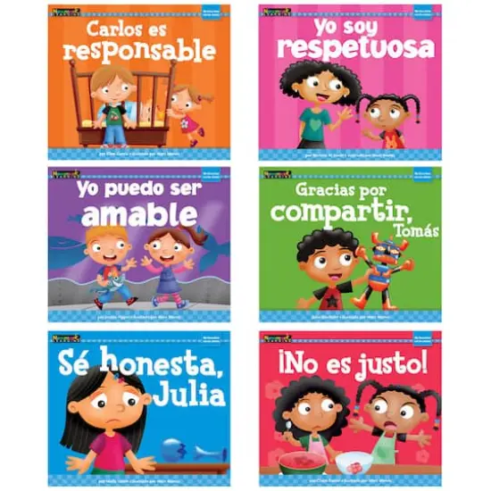 Newmark Learning MySELF Readers: I Get Along With Others, Spanish Small Book Set, 6ct. {1}