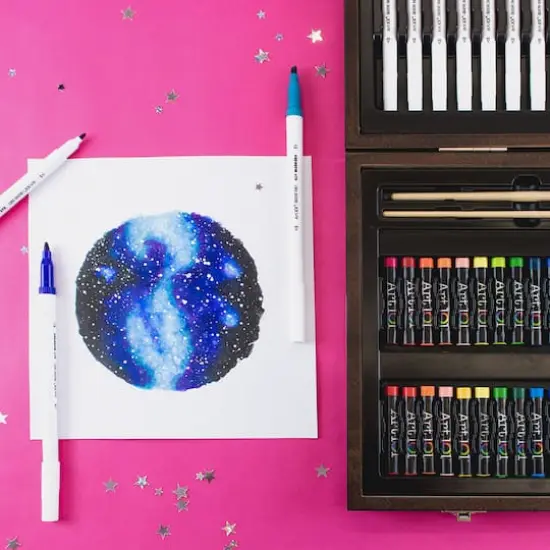 Art 101 Multimedia Illustration Wood Art Set {4}