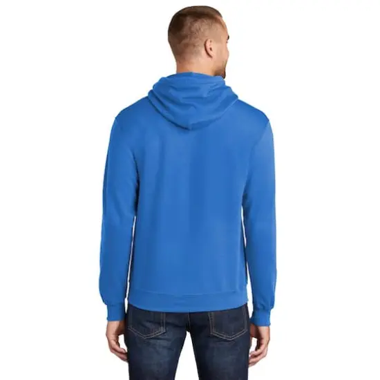Port & Company&reg; Tall Core Fleece Pullover Hooded Sweatshirt Royal {5}