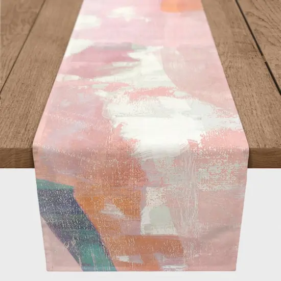 Funky Blush Misc. 16" x 90" Cotton Twill Runner {1}