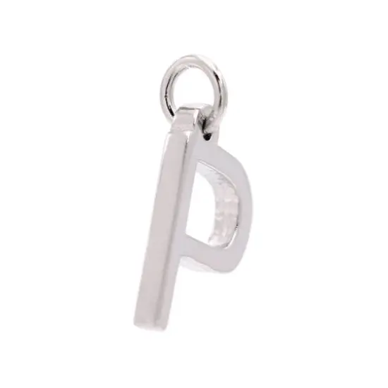 Sterling Silver Alphabet Charm by Bead Landing&trade; P {7}