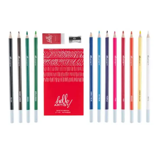 Hello, Artist!&trade; 15-Piece Drawing Set {1}