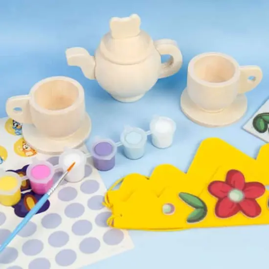 Bluey Paint & Play Tea Party {3}