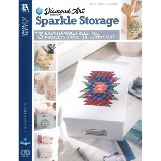 Diamond Art Sparkle Storage Book {1}