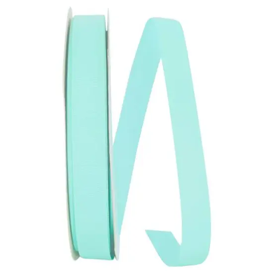 JAM Paper 7/8" x 100yd. Grosgrain Ribbon Aqua {1}