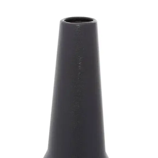 Set of 3 Brown Metal Contemporary Vase 24", 20", 18" {5}