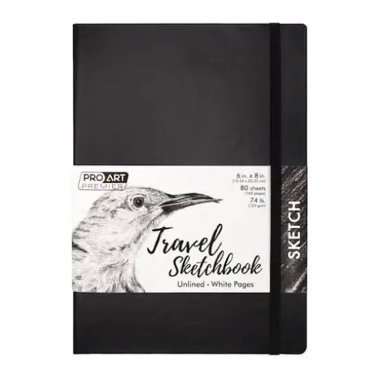 Pro Art&reg; Premier White Travel Sketchbook {1}
