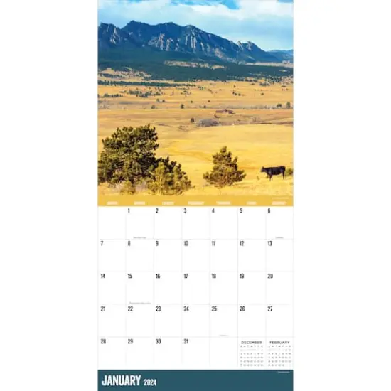 TF Publishing 2024 Ranch Life Wall Calendar {4}