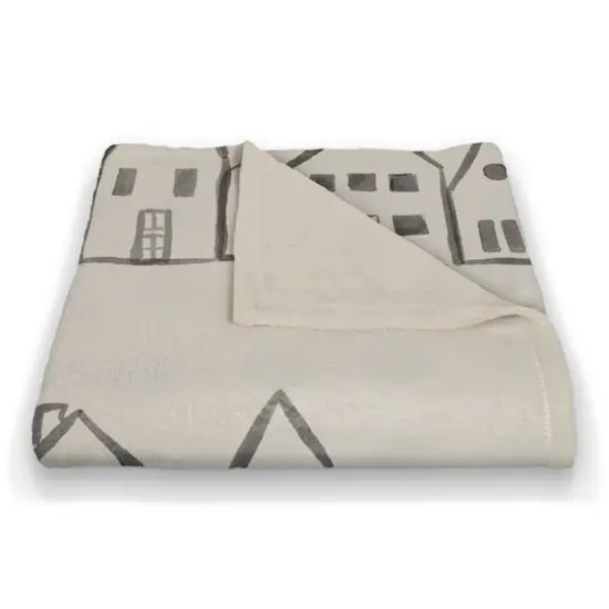 There's No Place like Home 50" x 60" Coral Fleece Blanket {3}