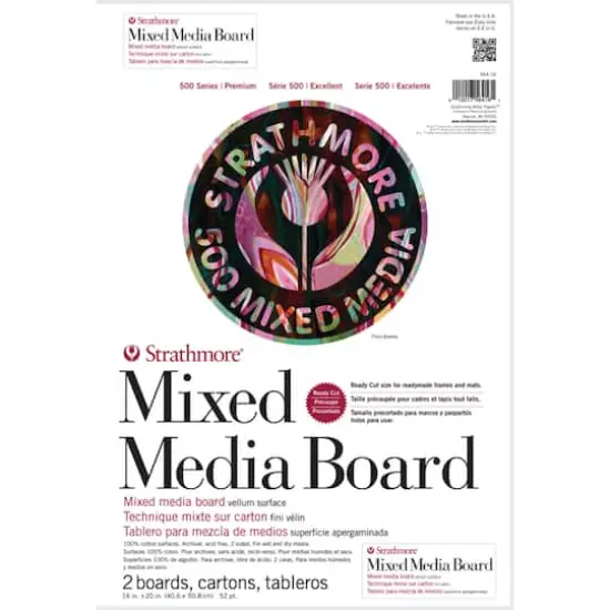 Strathmore&reg; 500 Series Mixed Media Board Pack {1}