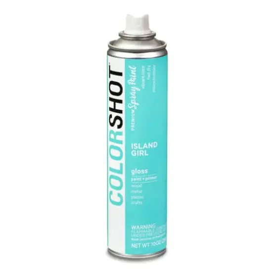 COLORSHOT&reg; Premium Gloss Spray Paint Island Girl {4}