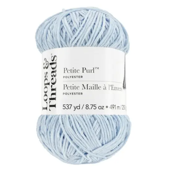 Petite Purl&trade; Yarn by Loops & Threads&reg; Light Blue {1}