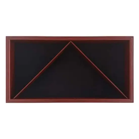 13" x 26.5" Mahogany Flag & Memorabilia Display Case by Studio D&eacute;cor&reg; {4}