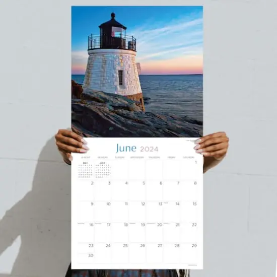 TF Publishing 2024 Lighthouses Wall Calendar {6}
