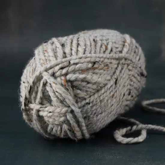 Lion Brand&reg; Wool-Ease&reg; Thick & Quick&reg; Solid Yarn Grey Marble {3}