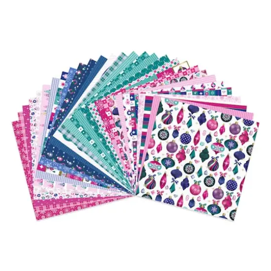 12" x 12" Jewels & Jolly Paper Pad by Recollections {3}