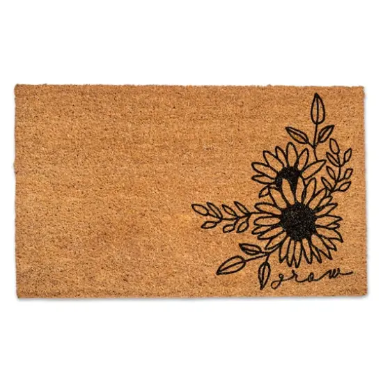 Grow Floral 30" x 18" Door Mat {1}