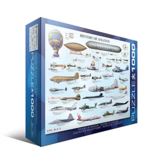 History of Aviation 1,000 Piece Jigsaw Puzzle {1}