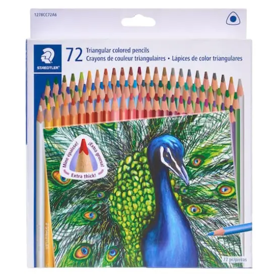 Staedtler&reg; Triangular Colored Pencils, 72ct. {4}