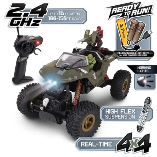 NKOK HALO Infinite R/C UNSC Warthog Rock Hog Rock Climber {7}