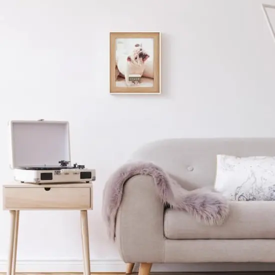 Home 11" x 14" White & Natural Picture Frame by Studio Décor® {6}