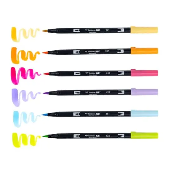 Tombow Yay Sorbet Dual Brush Pens {4}