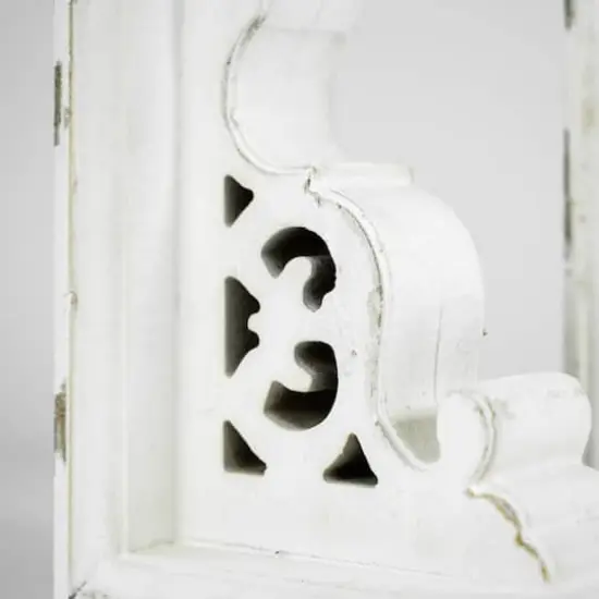 American Art D&eacute;cor&trade; 8" Vintage Decorative Wood Bookends, 2ct. Whitewashed {6}