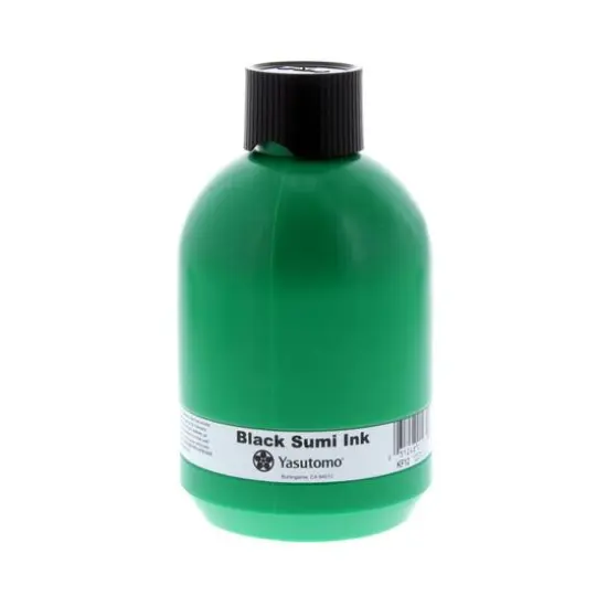 Yasutomo Liquid Sumi Ink, Black, 12 oz. KF2 Black {1}