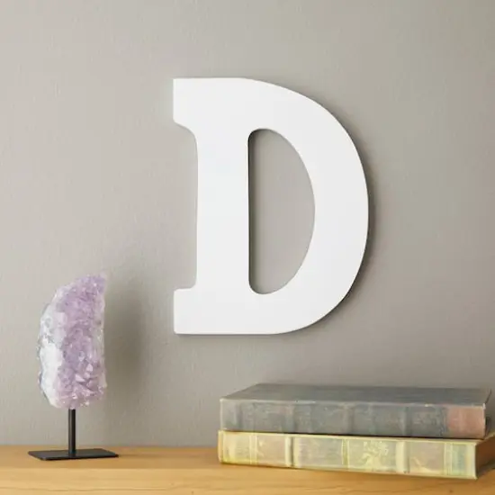 9" White MDF Whimsy Letter by Make Market&reg; {3}