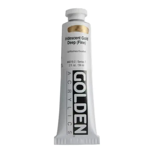 Golden Artist Colors&reg; 2oz. Iridescent Acrylic Paint Iridescent Gold Deep (Fine) {1}