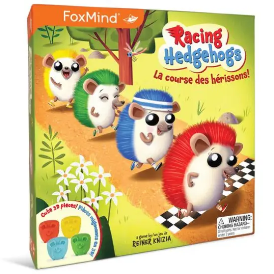 FoxMind Games Racing Hedgehogs Board Game {1}