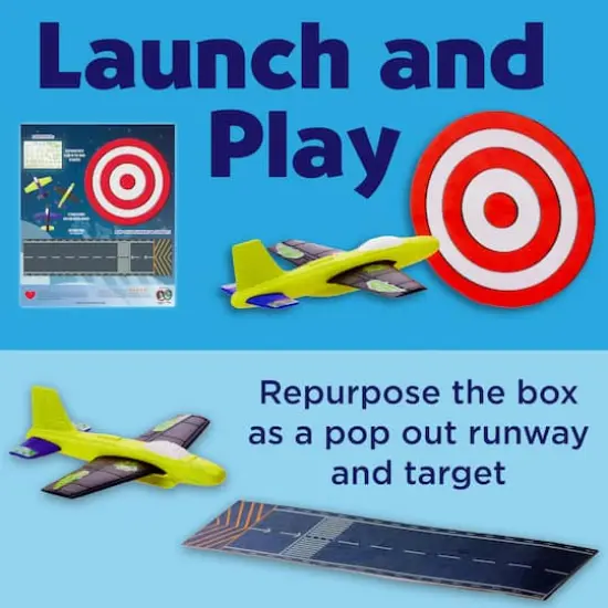 Creativity for Kids&reg; Stunt Squadron&trade; Glow-in-the-Dark Foam Flier Kit {7}