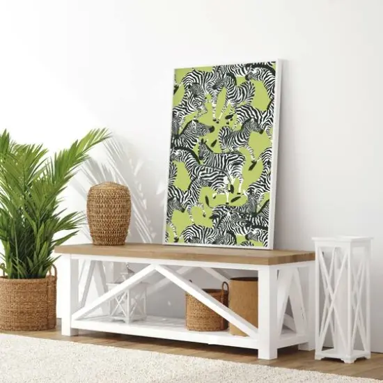 RoomMates Herd Together Peel & Stick Wallpaper Green {4}