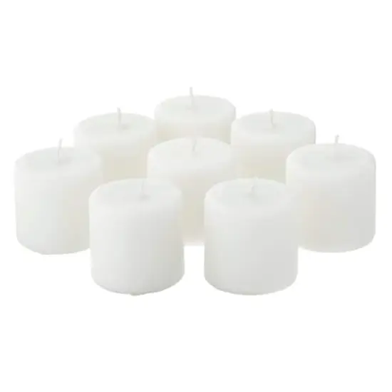 2" White Pillar Candles, 8ct. by Ashland&reg; {4}