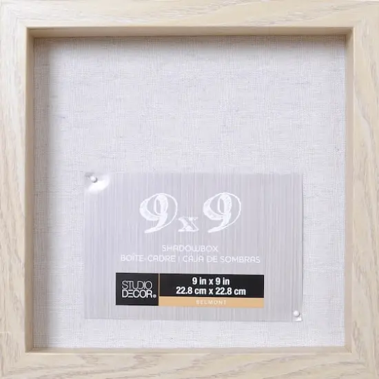 Blonde Belmont Shadow Box by Studio D&eacute;cor&reg; {1}