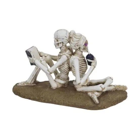 8" Back to Back Skeletons Tabletop D&eacute;cor by Ashland&reg; {3}