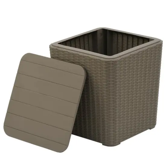Bracknell Collection Brown All-Weather Chat Set {5}