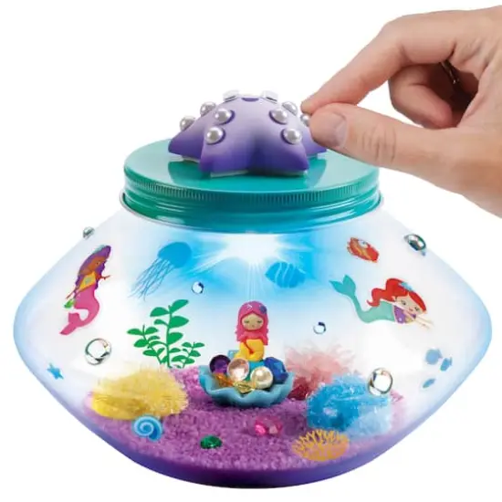 Creativity for Kids&reg; Crystal Mermaid Terrarium Kit {4}