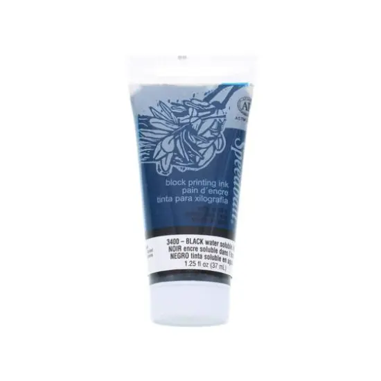 Speedball&reg; Block Printing Ink, 1.25oz. Black {1}