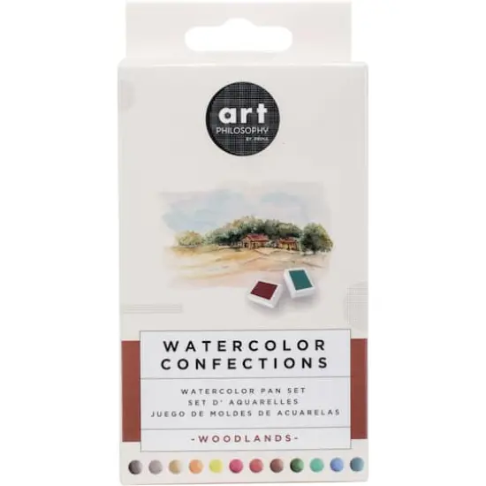 Prima&reg; Watercolor Confections Woodlands Watercolor Pans {3}