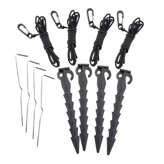 7.5ft. Airblown&reg; Gingerbread Trailer and Santa with 16 White LED Incandescent Lights {4}