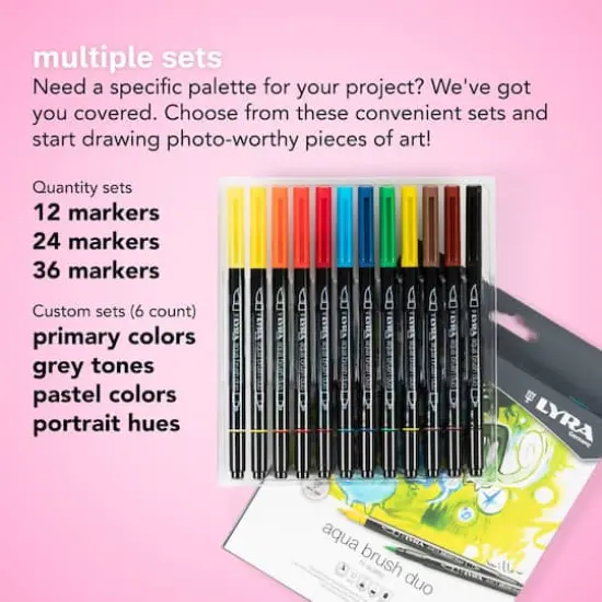 LYRA Aqua Brush Duo Marker Pen Set {5}