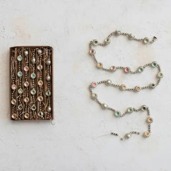 Hello Honey® 6ft. Multicolor Witch's Eye Glass Bead Ornament Garland {4}