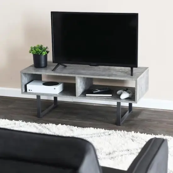Household Essentials Jamestown Lifted Coffee Table Gray {3}