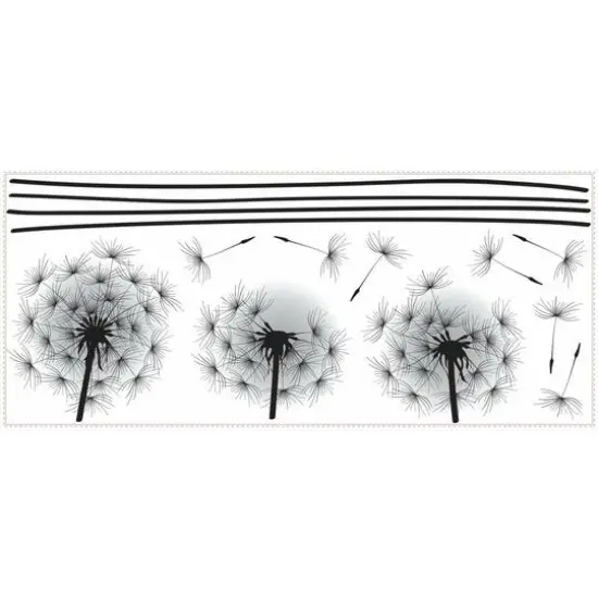 RoomMates Whimsical Dandelion Peel & Stick Decals {4}